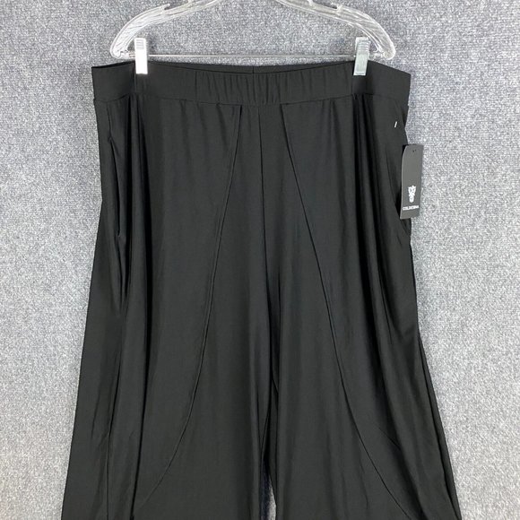 Coldesina Bloomer Pants Women's 1X Polyester Blend NWT Pull On Stretch - Picture 2 of 10